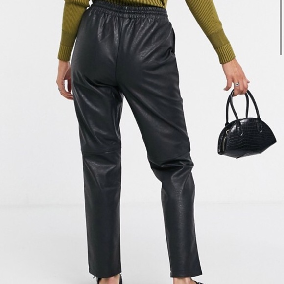 ASOS faux leather pants - Picture 2 of 5